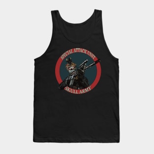 Skull Army Tank Top